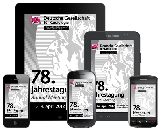 DGK FT2012 - App zur Jahrestagung für iPhone, iPad, Adroid und mobile Devices